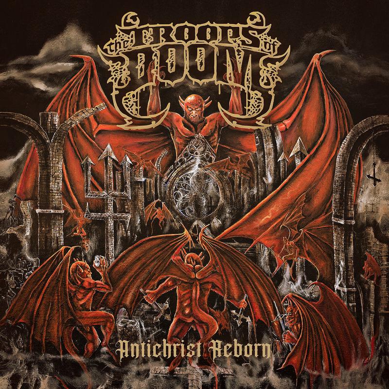 THE TROOPS OF DOOM Antichrist Reborn - LP - 'Orange Crush' Vinyl