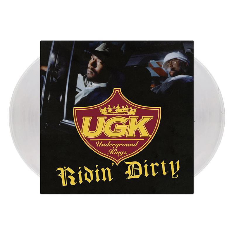 UGK (Underground Kingz) - Ridin' Dirty (2024 Reissue) - 2LP - Clear Vinyl