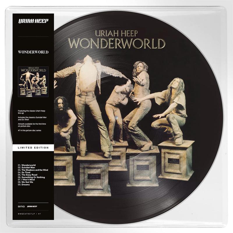 URIAH HEEP - Wonderworld (50th Anniversary Collector's Edition) - LP - Picture Disc Vinyl