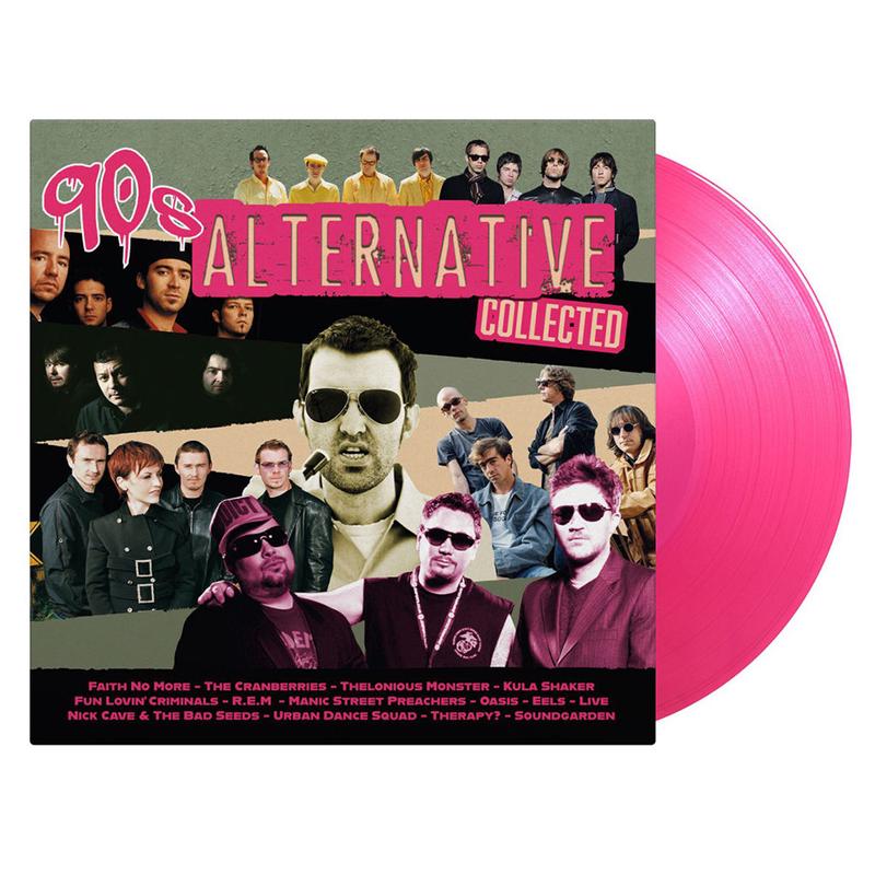 VARIOUS - 90's Alternative Collected - 2LP - 180g Translucent Magenta Vinyl