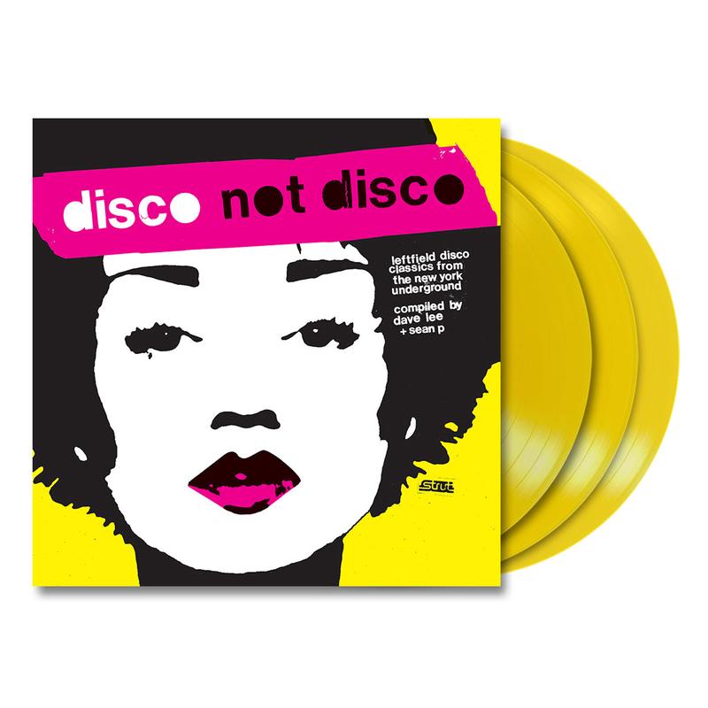 VARIOUS - Disco Not Disco (25th Anniversary Edition) - 3LP - Translucent Yellow Coloured Vinyl