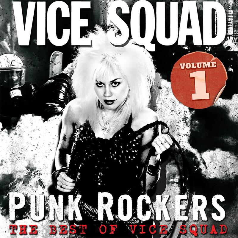 VICE SQUAD - Punk Rockers : The Best Of Vice Squad Volume 1 - LP - Black / Red Vinyl