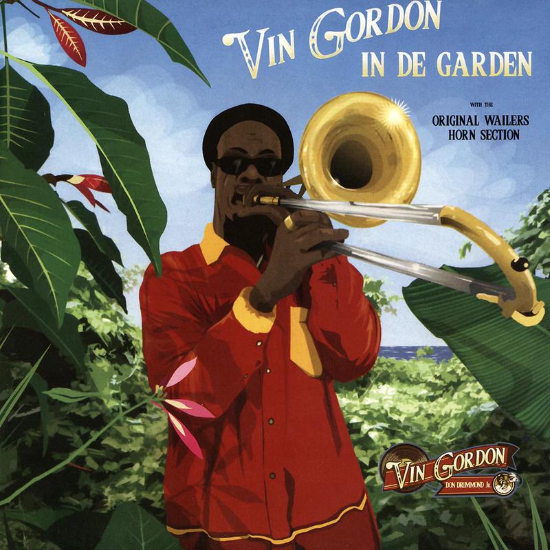 VIN GORDON - In De Garden - LP - Black Vinyl
