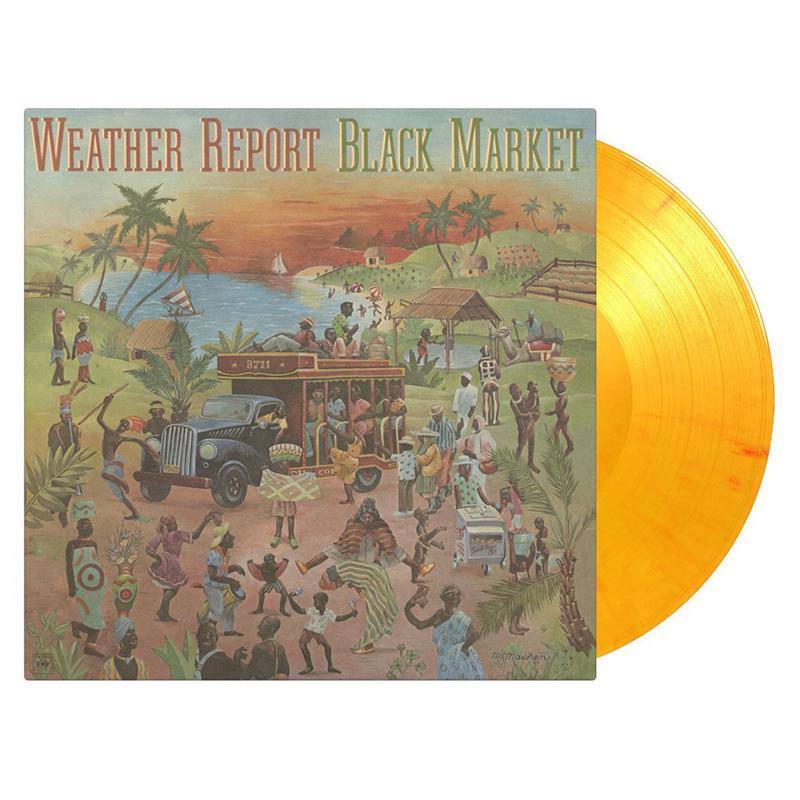 WEATHER REPORT - Black Market (2023 Reissue) - LP - 180g Flaming Coloured Vinyl