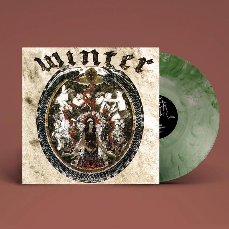 WINTER - Eternal Frost (Reissue) - 12'' EP - Clear/Green Marble Vinyl