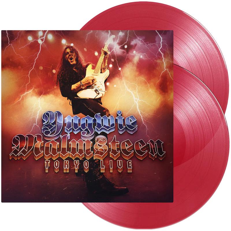 YNGWIE MALMSTEEN - Tokyo Live - 2LP - Transparent Red Vinyl