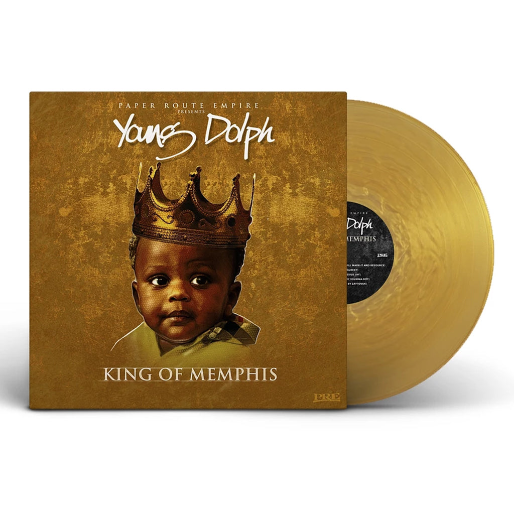 YOUNG DOLPH - King Of Memphis (2023 Reissue) - LP - Gold Nugget Vinyl