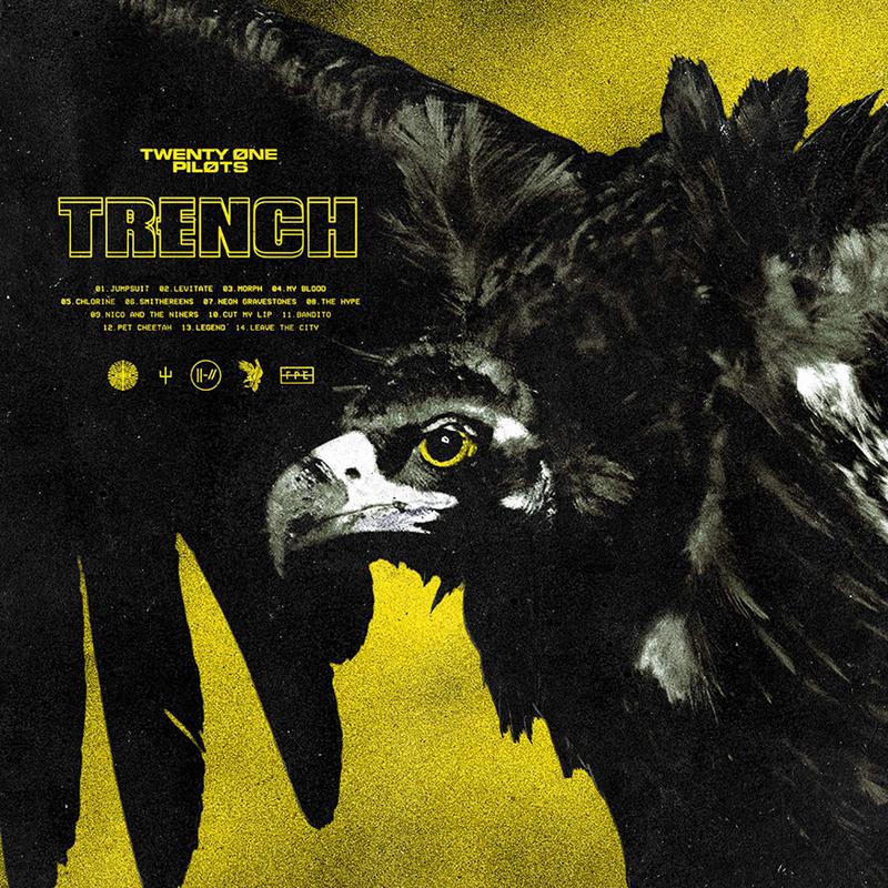 TWENTY ONE PILOTS - Trench - 2LP - Black Vinyl