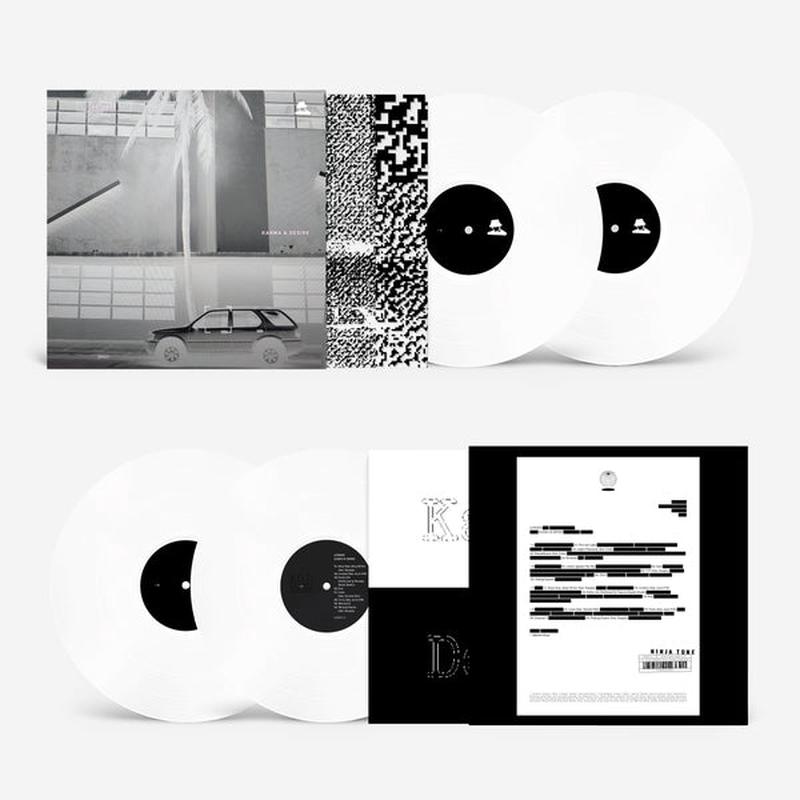 ACTRESS Karma and Desire 2LP Limited Crystal Clear Vinyl