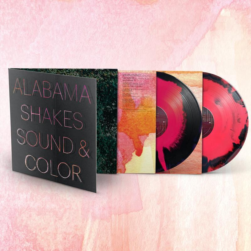 ALABAMA SHAKES - Sound & Color (Deluxe Edition) - 2LP - Pink/Black & Red/Black Vinyl