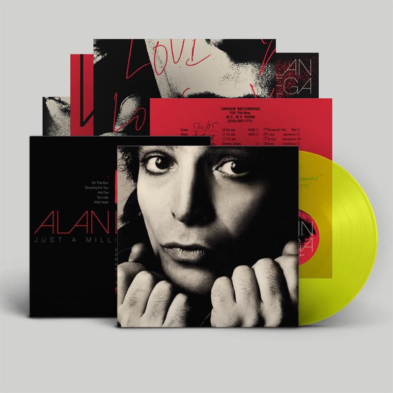 ALAN VEGA - Just A Million Dreams (2023 Reissue w/ 2 Bonus Tracks & Poster) - LP - Neon Yellow Vinyl