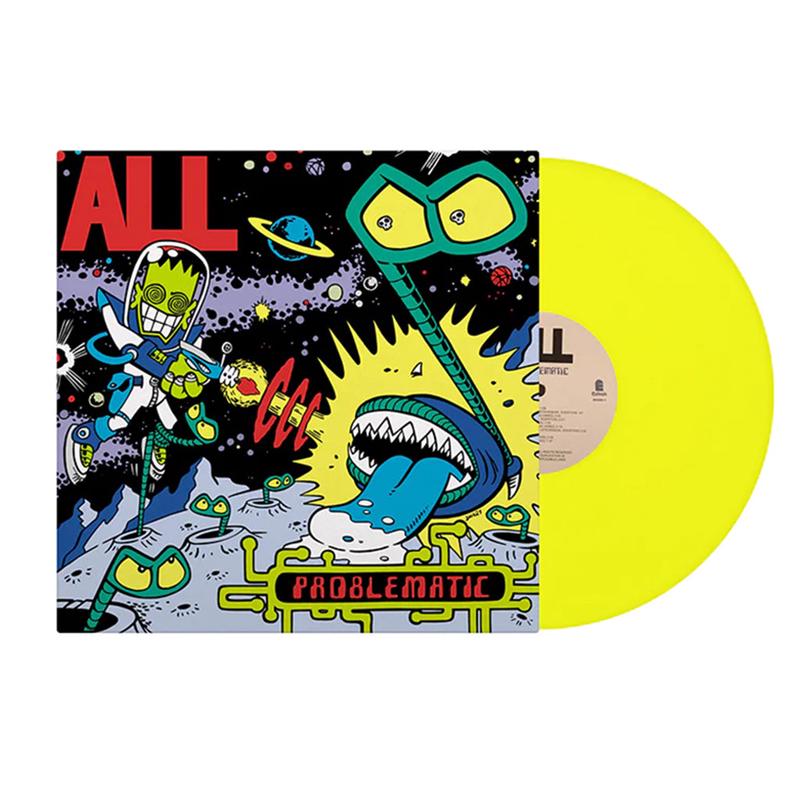 ALL - Problematic (2023 Reissue) - LP - Neon Yellow Vinyl