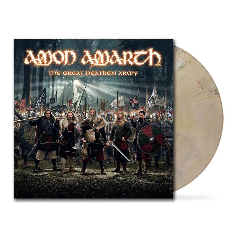 AMON AMARTH - The Great Heathen Army - LP - White Marble Vinyl