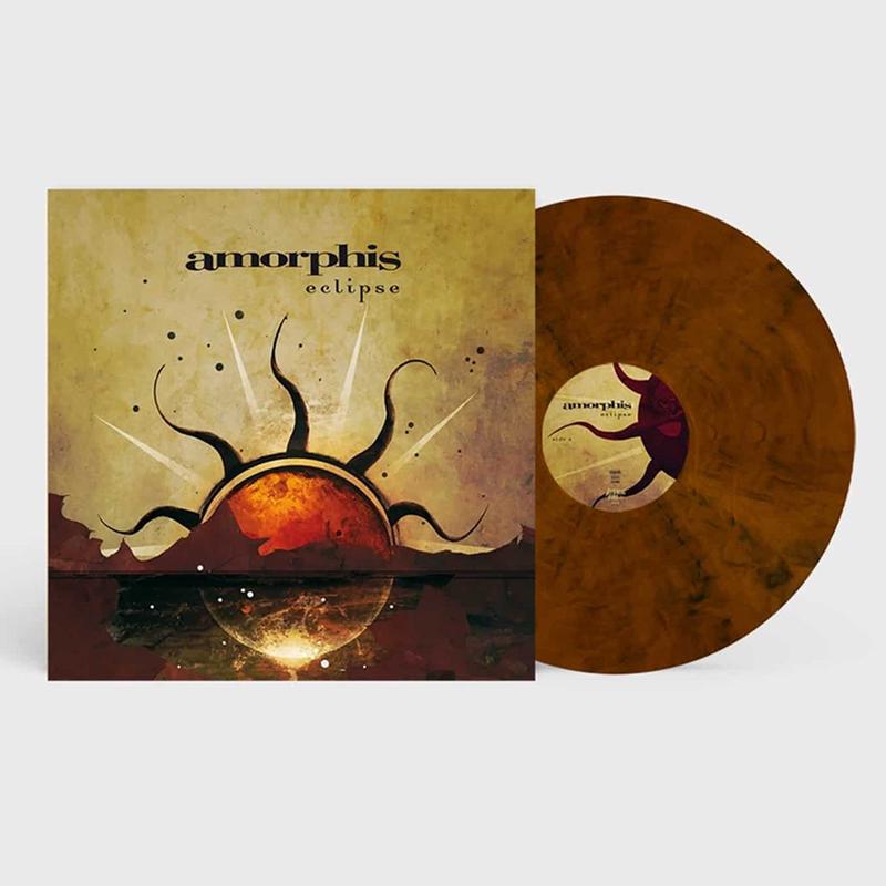 AMORPHIS - Eclipse (2023 Reissue) - LP - Gatefold Orange & Black Marbled Vinyl