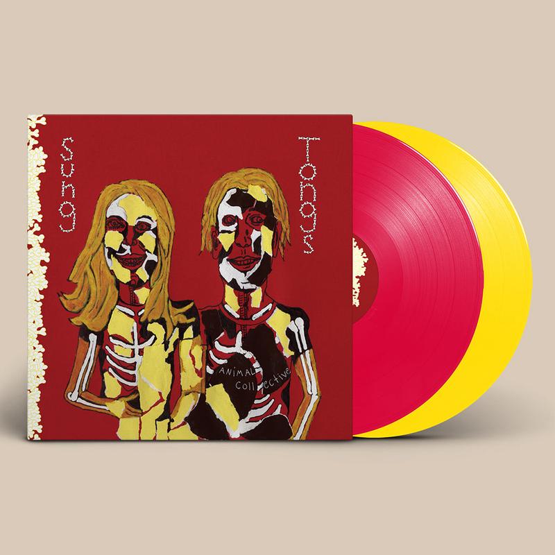 ANIMAL COLLECTIVE - Sung Tongs (20th Anniversary Edition) - 2LP - Canary Yellow & Ruby Red Vinyl