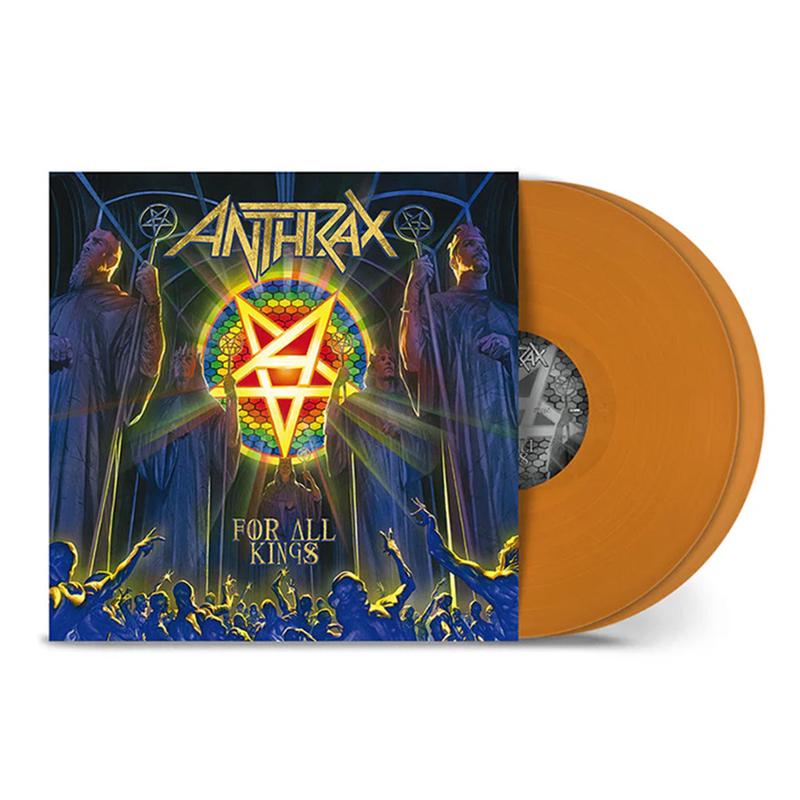 ANTHRAX - For All Kings (Reissue) - 2LP - Transparent Orange Vinyl