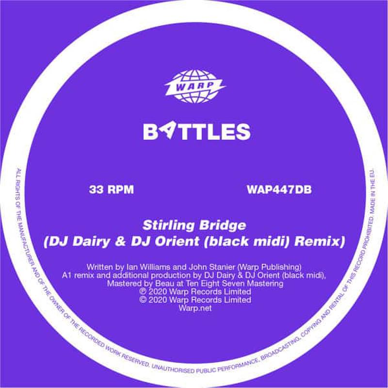 BATTLES - Juice B Mixed - 12" - Vinyl