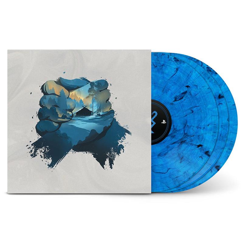 BEAR MCCREARY - God Of War: Ragnarok (Original Soundtrack w/ 2 Lithographs) - 3LP - Deluxe Tri-fold Blue Smoke Vinyl