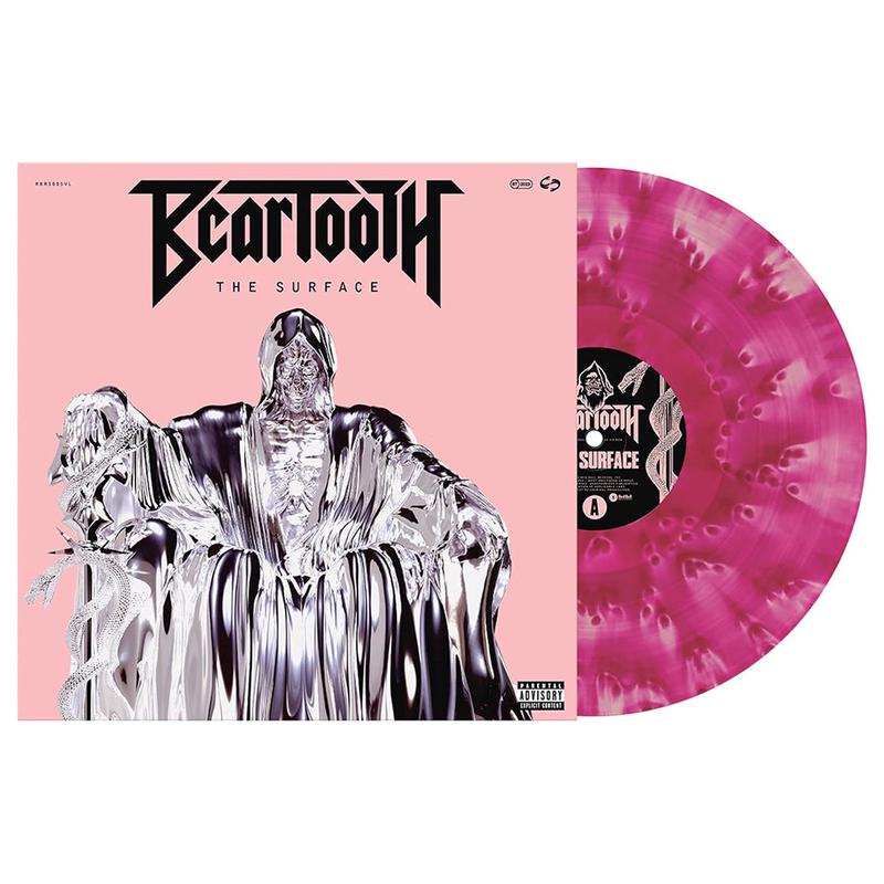 BEARTOOTH - The Surface - LP - 180g Ultraclear w/ Pink Cloudy Effect Vinyl