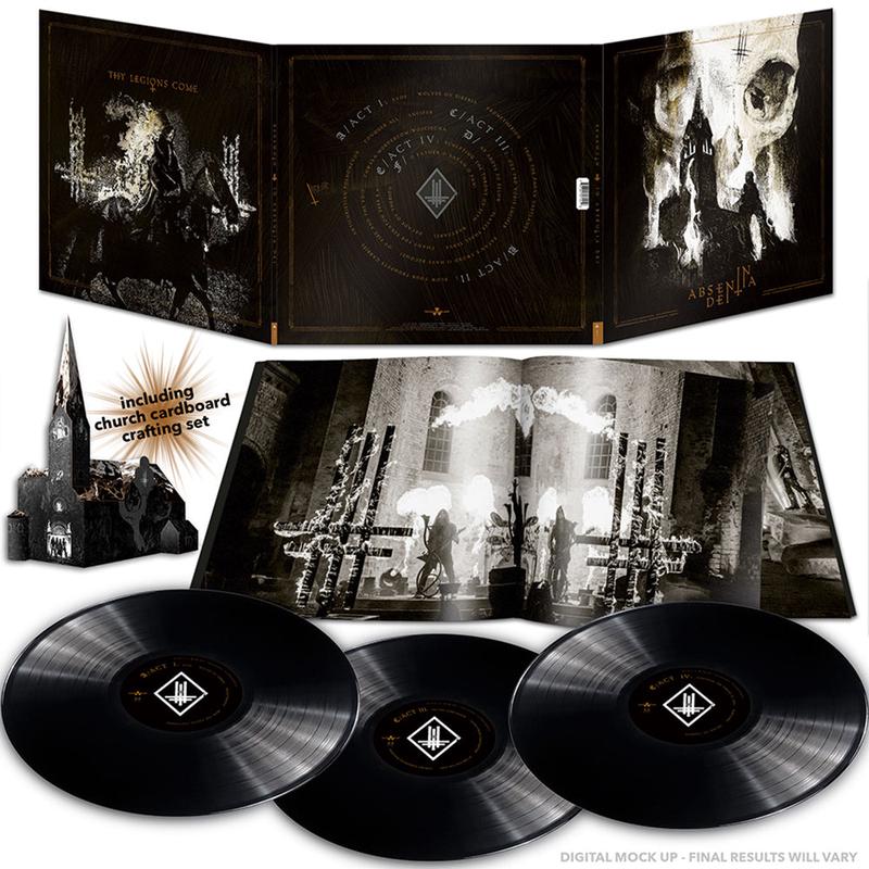 BEHEMOTH - In Absentia Dei - 3LP + Cardboard Church - Vinyl