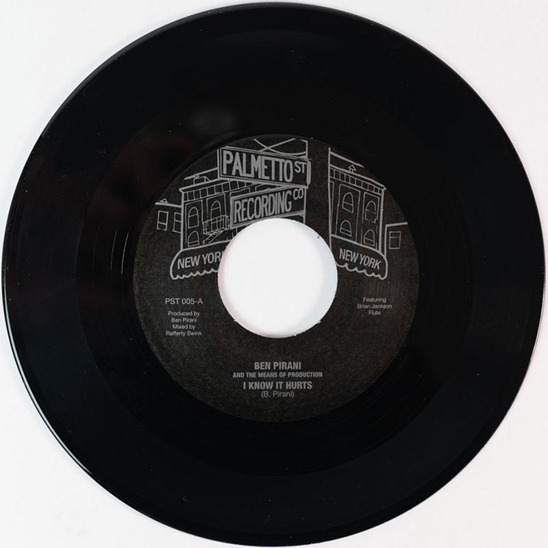 BEN PIRANI & THE MEANS OF PRODUCTION - I Know It Hurts / Something So Precious- 7" - Vinyl