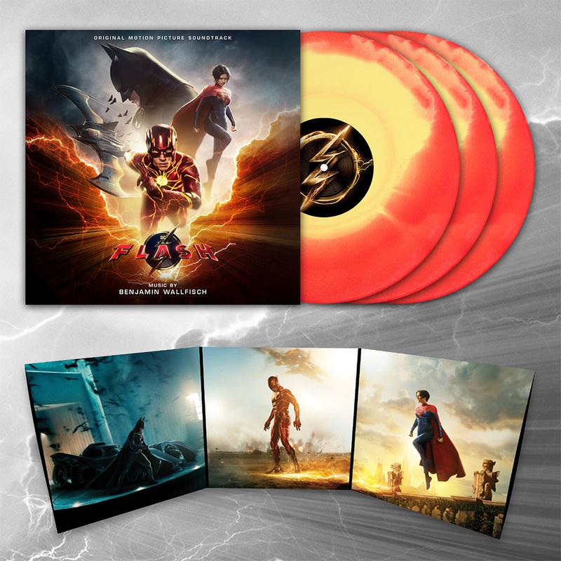 BENJAMIN WALLFISCH - The Flash (Original Motion Picture Soundtrack) - 3LP - Black Vinyl