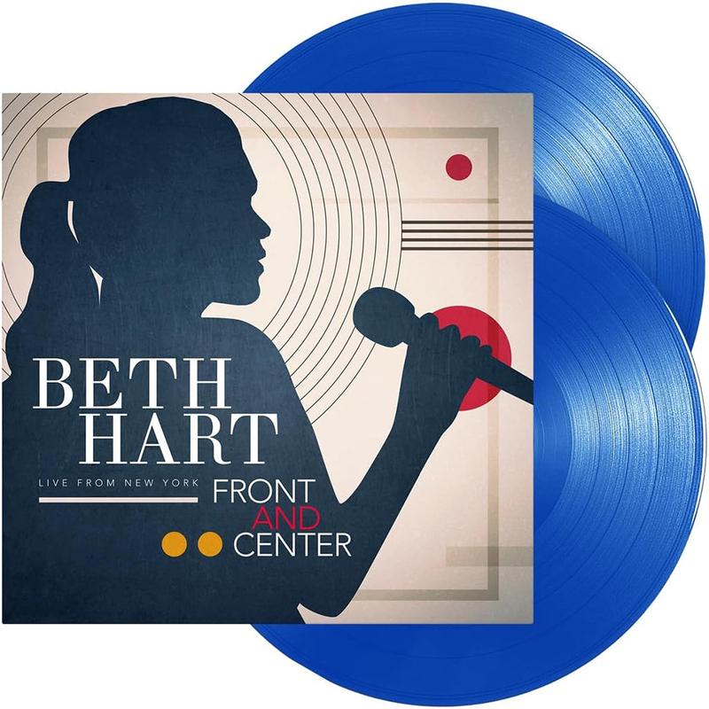 BETH HART - Front And Center - Live From New York (2023 Reissue) - 2LP - Blue Vinyl