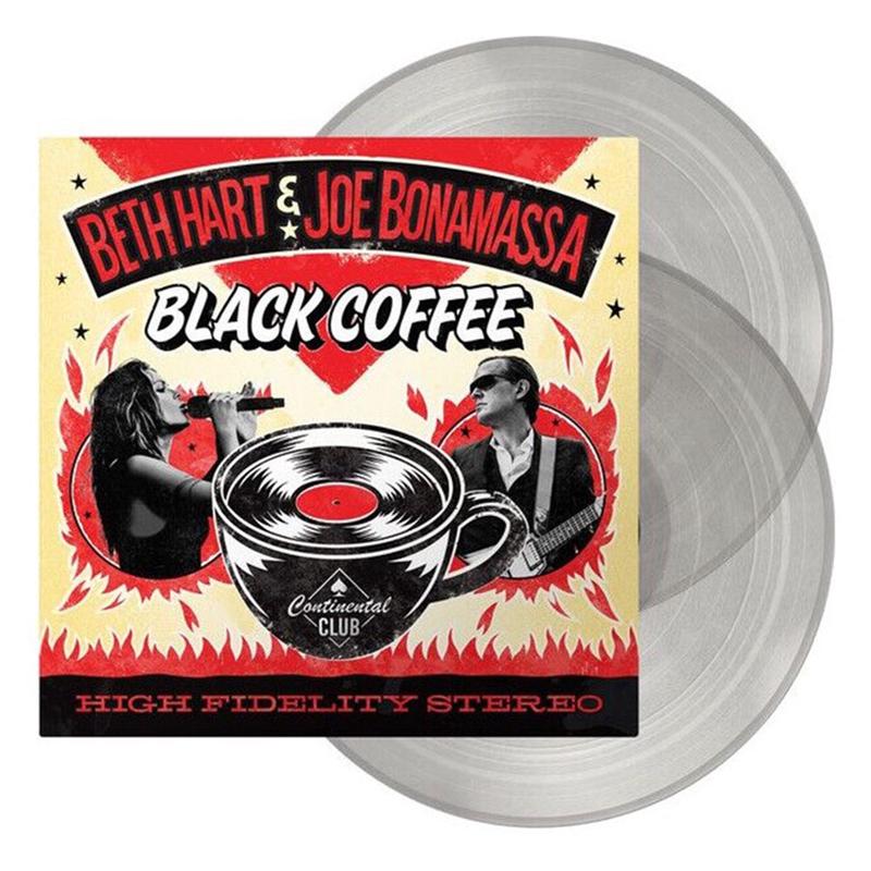 BETH HART & JOE BONAMASSA - Black Coffee - 2LP - 180g Clear Vinyl