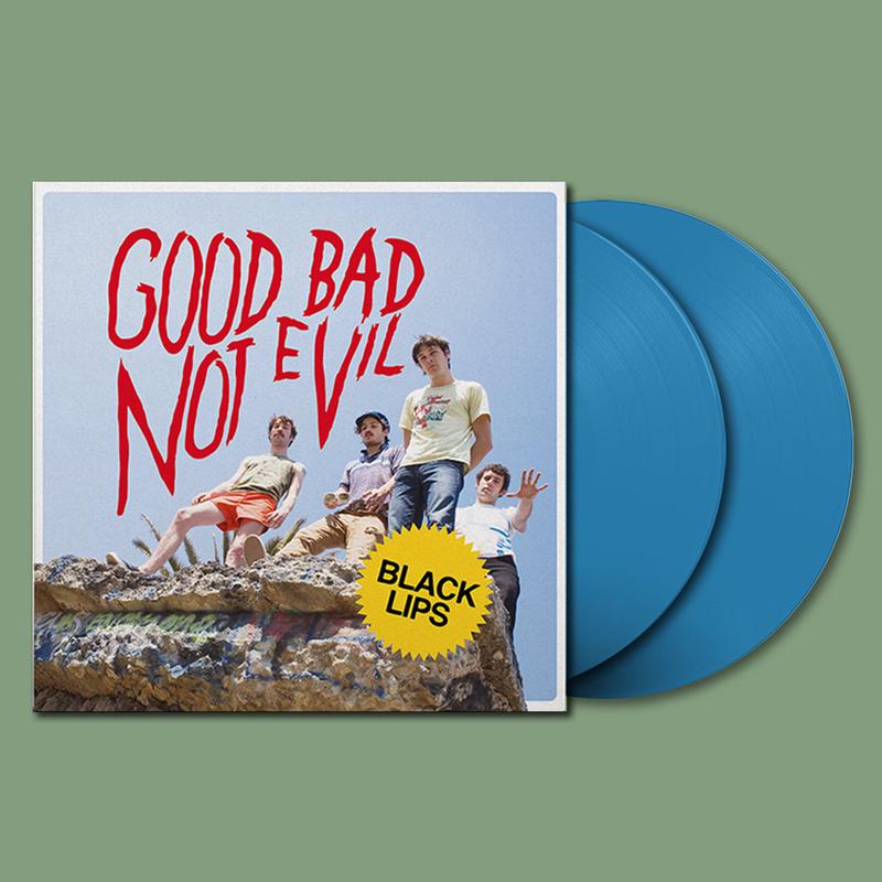 BLACK LIPS - Good Bad Not Evil - Deluxe Edition (15th Anniversary) - 2LP - Gatefold Sky Blue Vinyl