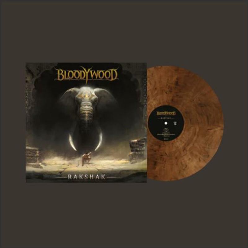 BLOODYWOOD - Rakshak - LP - Clear / Red / Black Marbled Vinyl