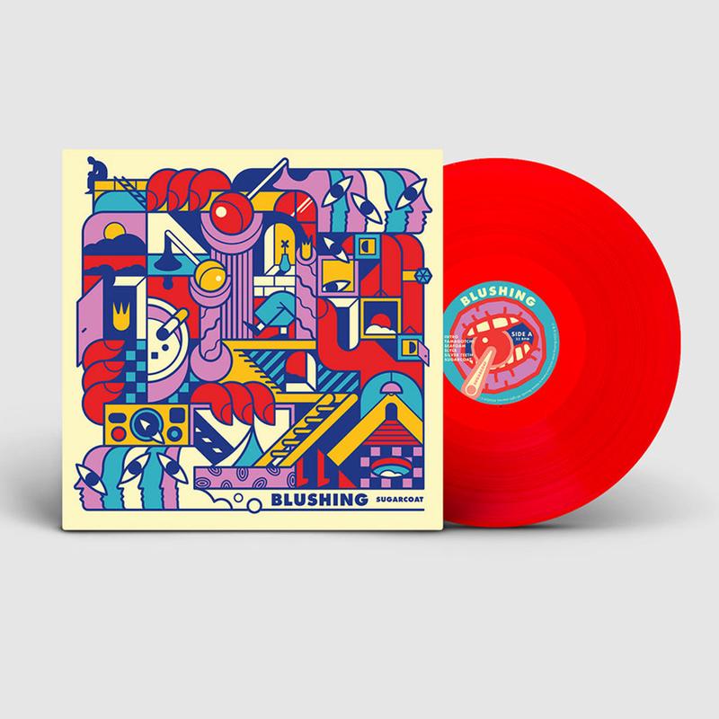 BLUSHING - Sugarcoat - LP - Red Vinyl
