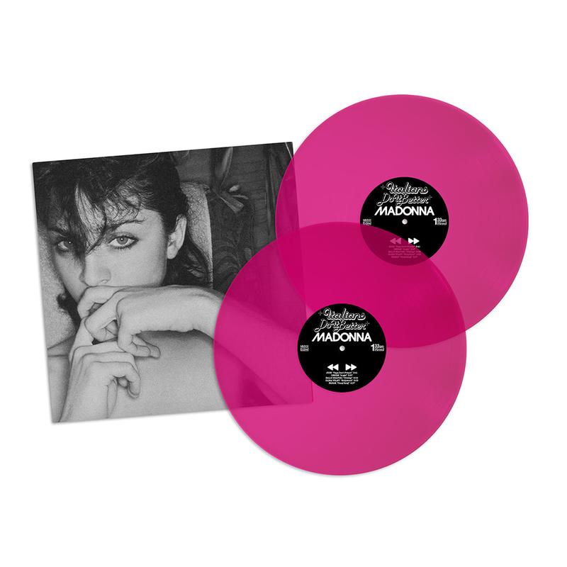 VARIOUS - Italians Do it Better (A Tribute to Madonna) - 2LP - Transparent Neon Pink Vinyl