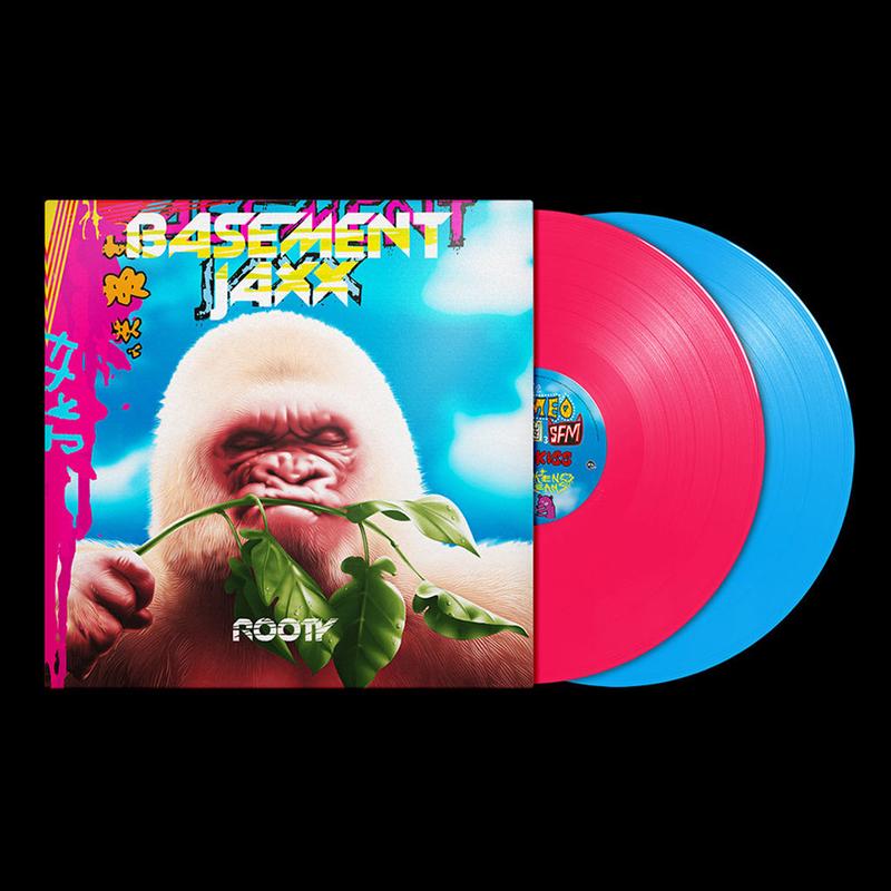 BASEMENT JAXX - Rooty (2022 Reissue) - 2LP - Pink / Blue Vinyl