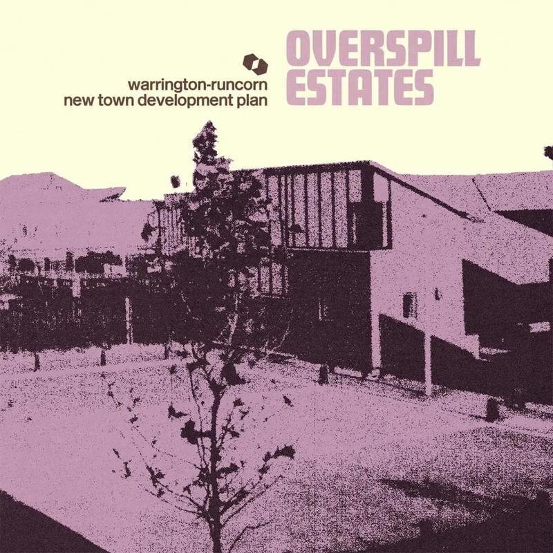 WARRINGTON-RUNCORN NEW TOWN DEVELOPMENT PLAN - Overspill Estates - 12'' - Purple Fade Colour Vinyl