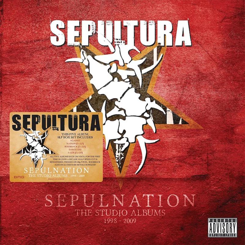 SEPULTURA - Sepulnation The Studio Albums 1998 2009 - 8LP (Half Speed Cut & Remastered) - 180g Vinyl Boxset