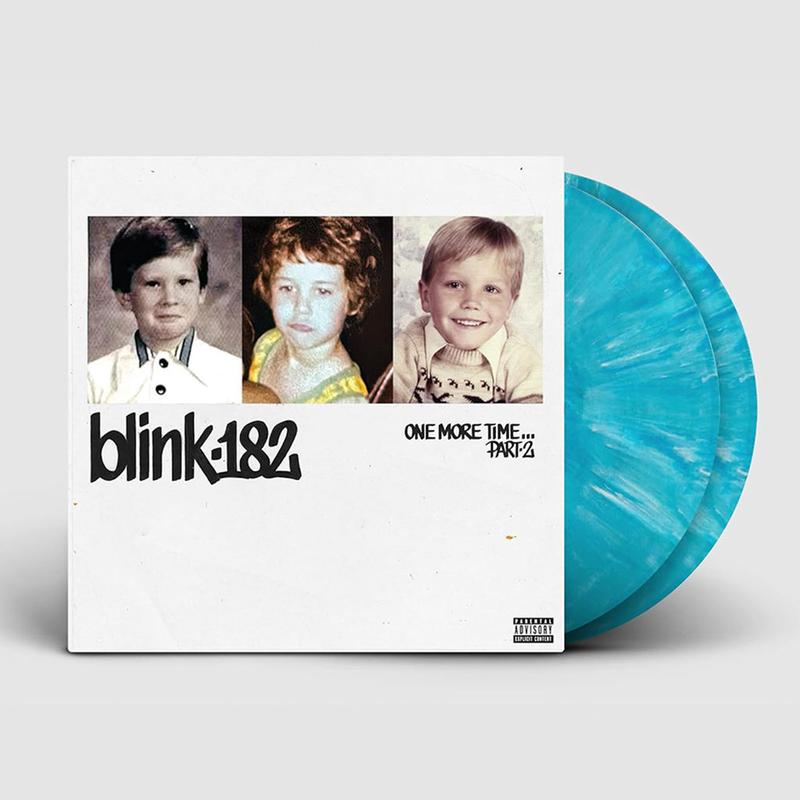 BLINK 182 - One More Time... Part-2 (Complete Deluxe) - 2LP - Blue Balls Coloured Vinyl