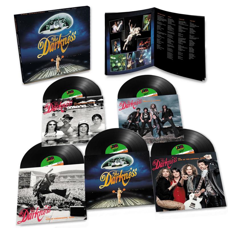THE DARKNESS - Permission To Land Again (20th Anniversary Deluxe Edition) - 5LP - Black Vinyl Box Set