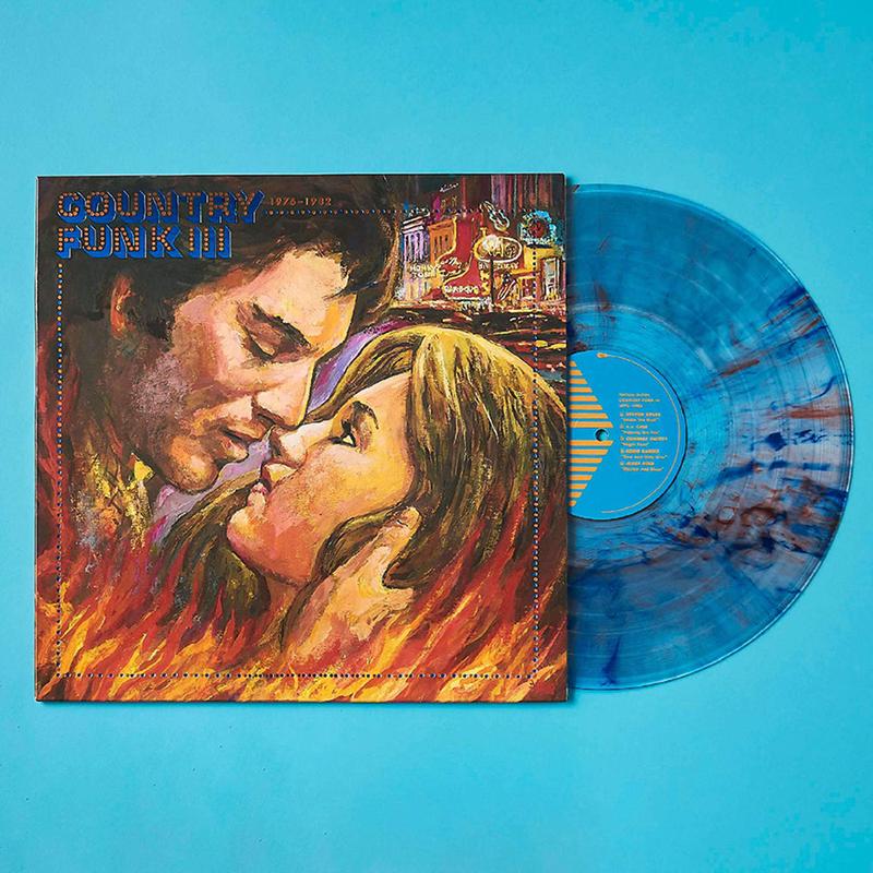 VARIOUS ARTISTS - Country Funk Volume III - 1975-1982 - 2LP - Red & Blue Swirl Vinyl