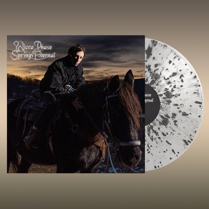 WICCA PHASE SPRINGS ETERNAL - Wicca Phase Springs Eternal - LP - Cloudy Clear w/ Black Splatter Vinyl