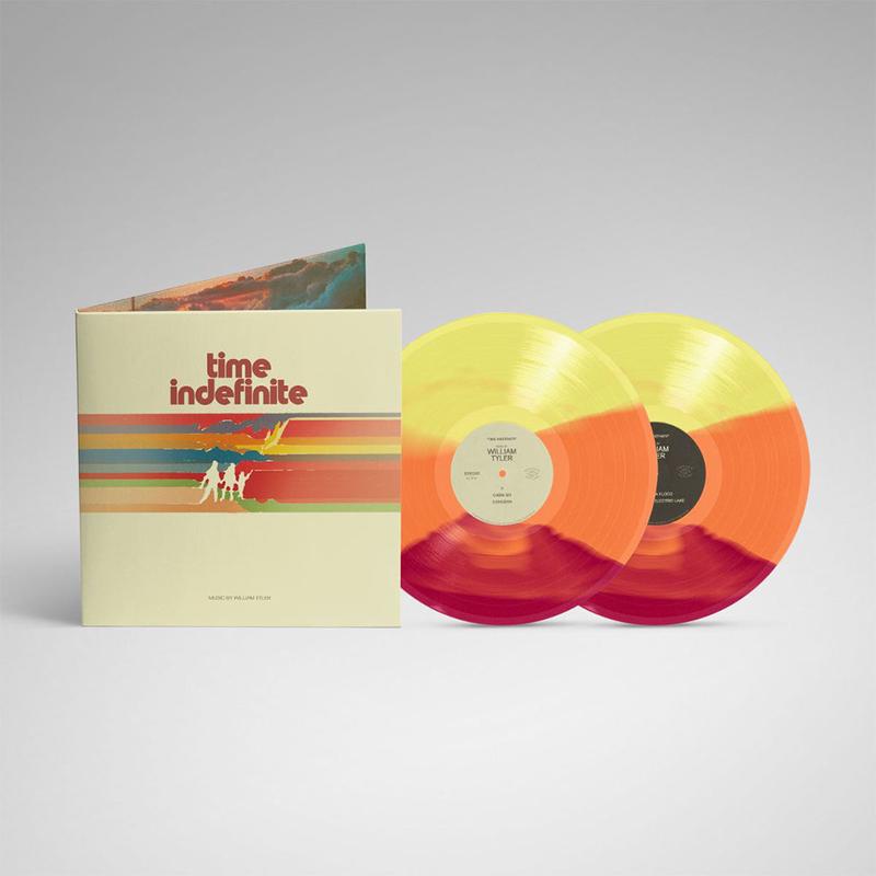 WILLIAM TYLER - Time Indefinite - 2LP - Yellow/Orange/Red Stripe Vinyl