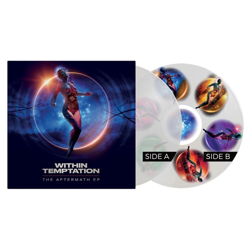 WITHIN TEMPTATION - The Aftermath EP - 12" - Crystal Clear (A) / Colour Print (B) 180g Vinyl