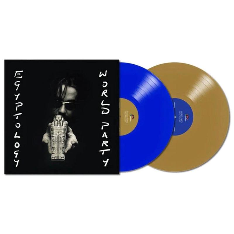 WORLD PARTY - Egyptology (2023 Repress) - 2LP - Egyptian Blue & Gold Vinyl
