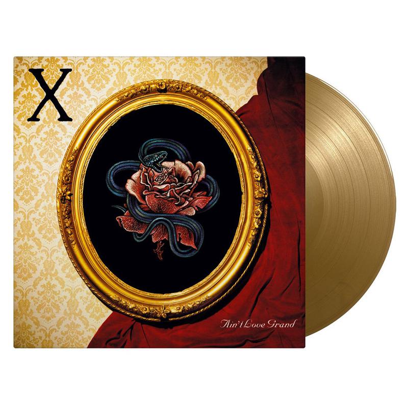 X - Ain't Love Grand (2023 Reissue) - LP - 180g Gold Coloured Vinyl
