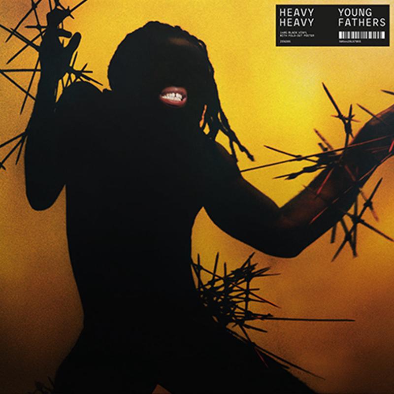 YOUNG FATHERS - Heavy Heavy (w/ Fold-Out Poster) - LP - Black Vinyl