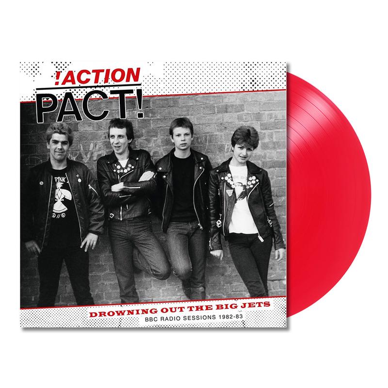 ACTION PACT - Drowning Out The Big Jets - BBC Radio Sessions 1982-83 - LP - Red Vinyl