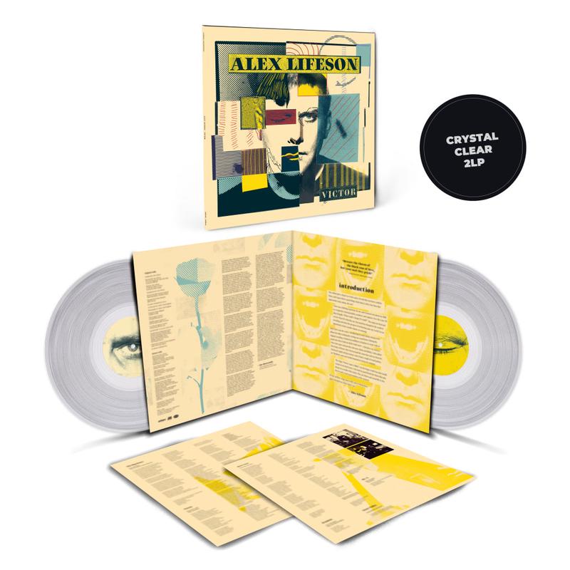 ALEX LIFESON - Victor (Remixed and Remastered with 4 Bonus Tracks) - 2LP - Crystal Clear Vinyl
