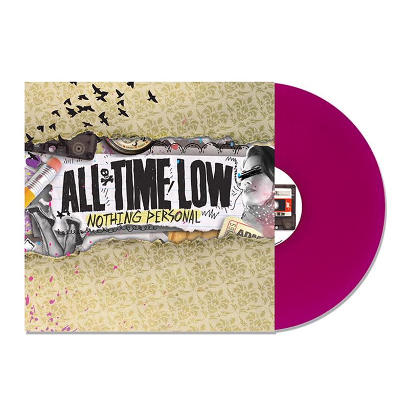 ALL TIME LOW - Nothing Personal (2023 Reissue) - LP - Neon Purple Vinyl