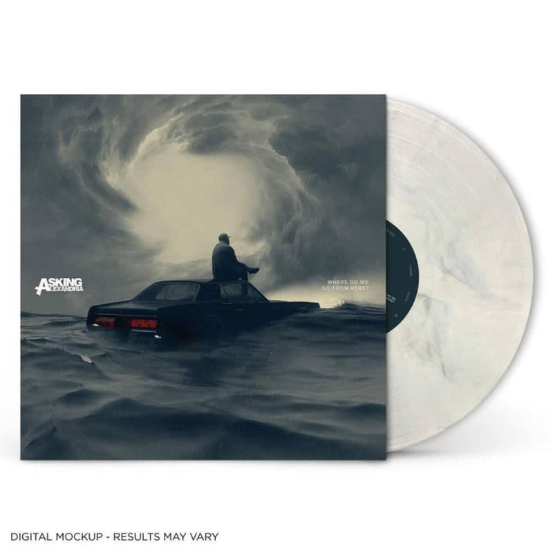 ASKING ALEXANDRIA - Where Do We Go From Here? - LP - White Marble Vinyl
