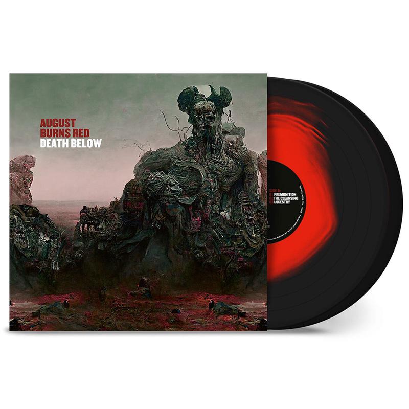 AUGUST BURNS RED - Death Below - 2LP - Red & Black Hole Vinyl