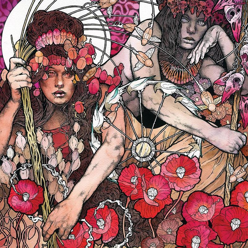 BARONESS - Red Album (Repress) - 2LP - Red / Milky Clear / Black Ripple Effect Vinyl